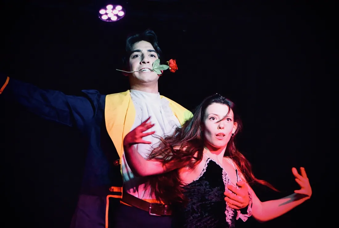 El típico cuento, musical original de Escena Zero — escena con una rosa